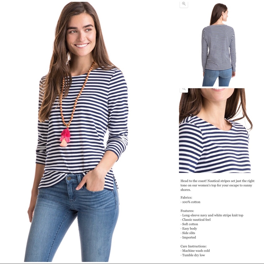 Vineyard Vines Stripes Tee